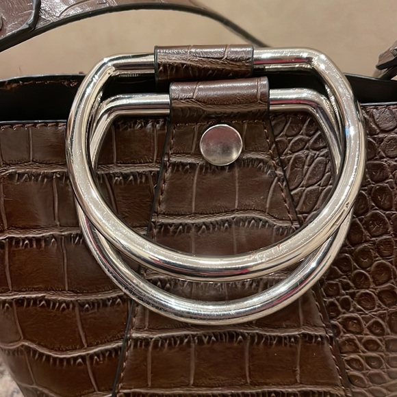 Zara Mock Croc Mini Bucket Bag - Picture 11 of 11